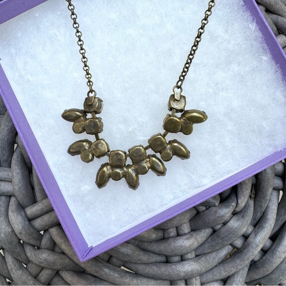 Anthropologie Amber & Blue Crystal Necklace - Picture 6 of 8